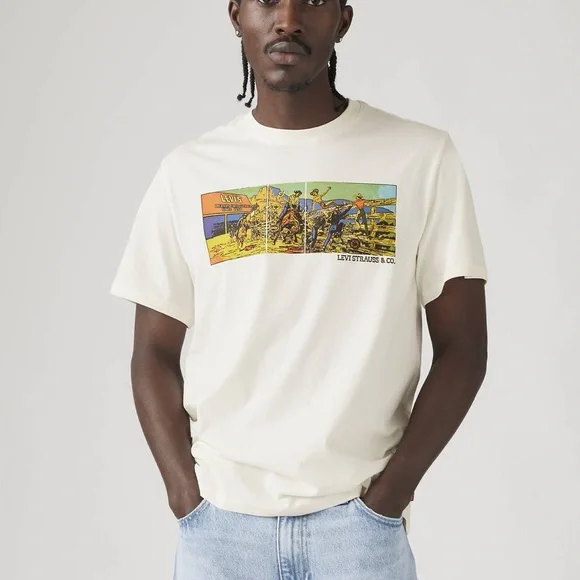 Levi’s Rodeo Graphic Tee - Picture 1 of 9